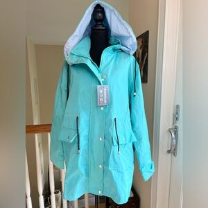 WINDBREAKER WATER-RESISTANT WIND-RESISTANT LIGHTWEIGHT HOODED JACKET‎